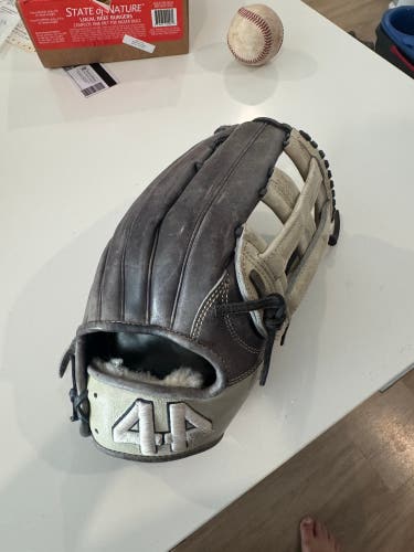44 Pro Custom RH Outfield Baseball Glove 12.75" (Used)