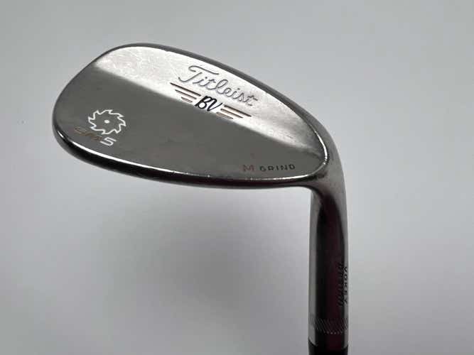 Titleist Vokey SM5 Gold Nickel Wedge 56* 10 Bounce M-Grind Wedge Steel Mens RH