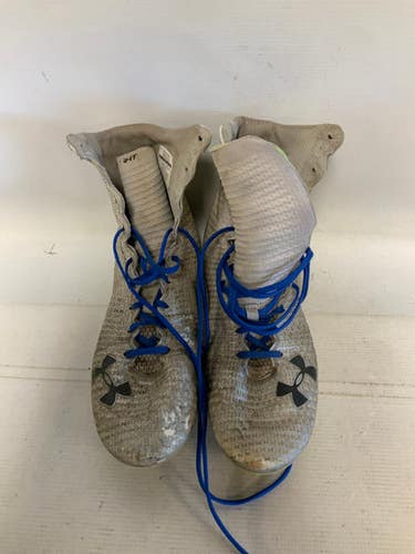 Used Under Armour Adult FB Cleats White Senior 11 11823-S000038745