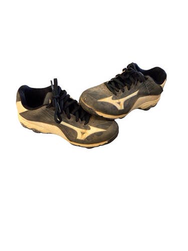 Used Mizuno CLEATS BB/SB Cleats Black Junior 02 11760-S000091121