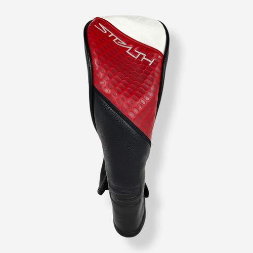 Taylormade Stealth 2 Fairway Wood White Black Red Golf Headcover