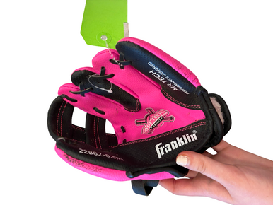Used Franklin AIR TECH 8.5 BB/SB Glove T-ball Pink 8" 11682-S000131521