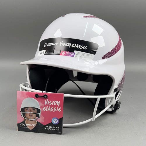 Rip-It Vision Classic M/L 6 1/2" to 7 3/8" Senior Softball Batting Helmet