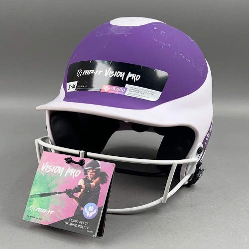 Rip-It Vision Pro S/M 6" to 6 7/8" Junior Softball Batting Helmet