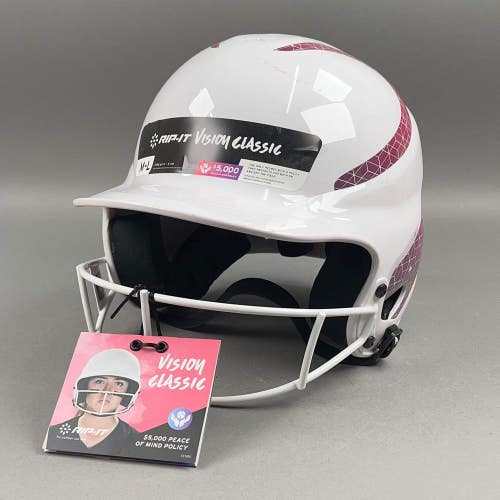 Rip-It Vision Classic M/L 6 1/2" to 7 3/8" Junior Softball Batting Helmet