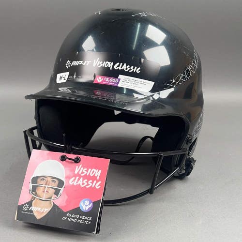 Rip-It Vision Classic M/L 6 1/2" to 7 3/8" Junior Softball Batting Helmet