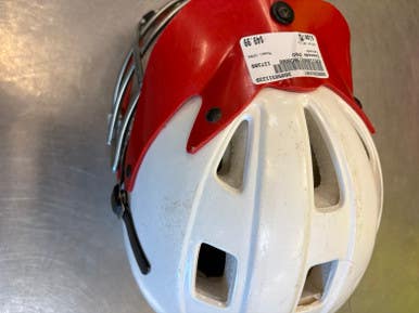 Used Cascade CPRO Lacrosse Helmet White MD 11339-S000201597