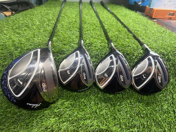 Adams - Idea -Driver +FW 3+Fw 5 +Fw 7 - Graphite - Women flex - LH