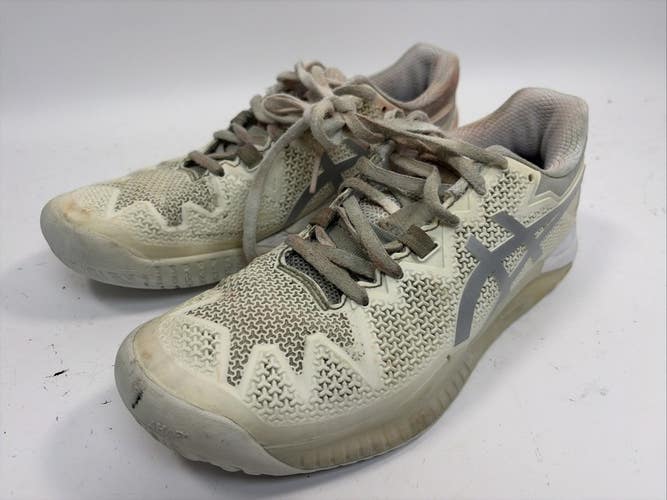Asics Dynawall Gel-Resolution Tennis Shoes, Size 9, White