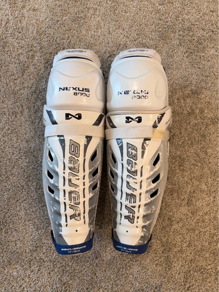 Senior Bauer Nexus 8000 15" Shin Pads