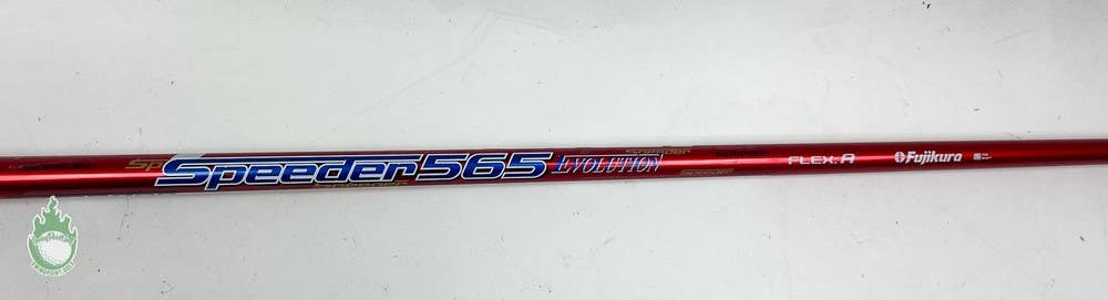 Used Fujikura Speeder565 Evolution Senior Flex Driver Shaft No Tip 44.25"
