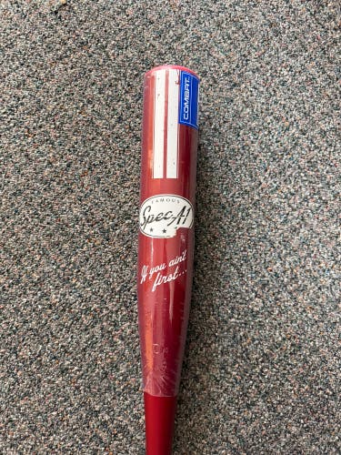 2026 Combat MFG Spec A1 Alloy BBCOR Certified Bat (-3) 29 oz 32" (New)
