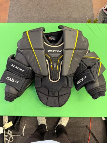 Intermediate Small CCM Axis A1.9 Goalie Chest Protector (Used)
