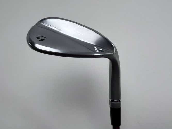 TaylorMade Milled Grind 4 Chrome Wedge 60* 10 Bounce SB-Grind 115g Steel Mens RH