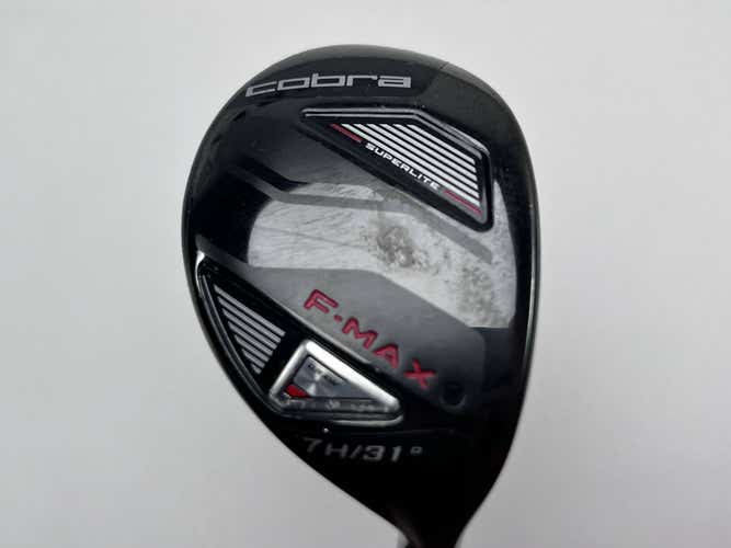 Cobra F-Max 7 Hybrid 31* Superlite 50g Senior Graphite Mens RH