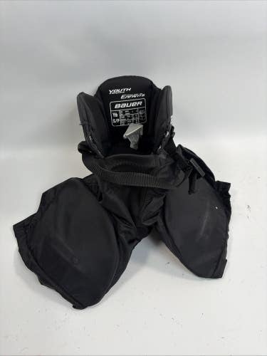 Bauer Legacy Ice Hockey Pants, Youth Small, Black