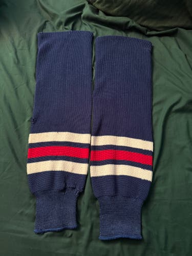 Blue Senior Large Knit Socks (Used)