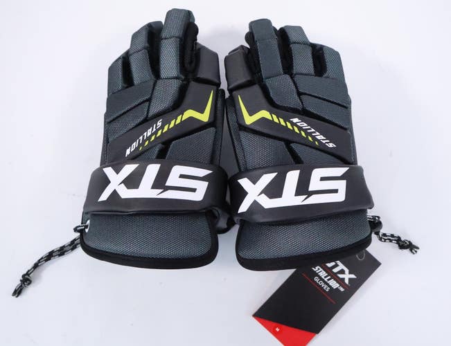 STX Stallion 200 Lacrosse Gloves Youth Size Medium NWT