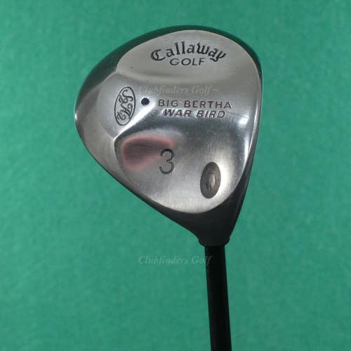 Callaway Big Bertha Warbird Fairway 3 Wood Factory RCH 96 Graphite Regular