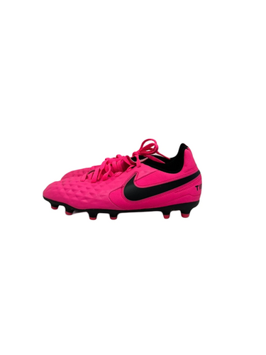 Used Nike JR TIEMPO LEGEND Soccer Cleats Pink Junior 03 11692-S000149751