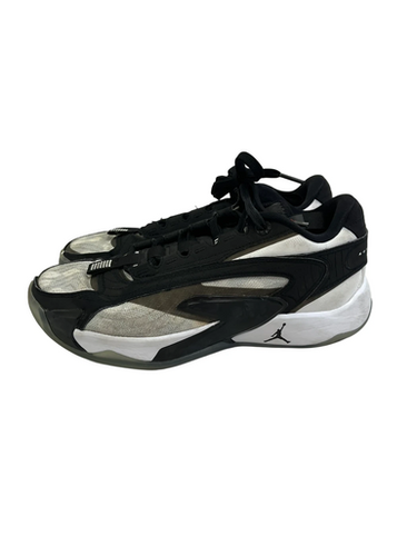 Used Jordan LUKA 2 Basketball Shoes M Black And White Senior 7.5 11692-S000149813