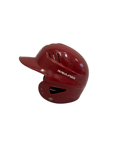 Used Rawlings RCFH Batting Helmet No Mask Red One Size 11692-S000148580