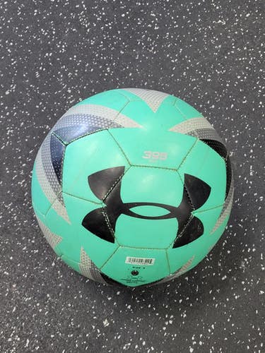 Used Under Armour DESAFIO All Size Soccer Ball Teal 4 11849-S000039283