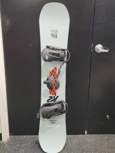 Used Salomon KICKBACK 155 X K2 BINDINGS Mens Board/Bindings Grey 155 cm 11849-S000039258