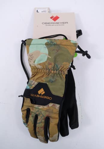 Obermeyer Women's Size Large  Regulator Gloves VINTAGE CAMO NWT $65