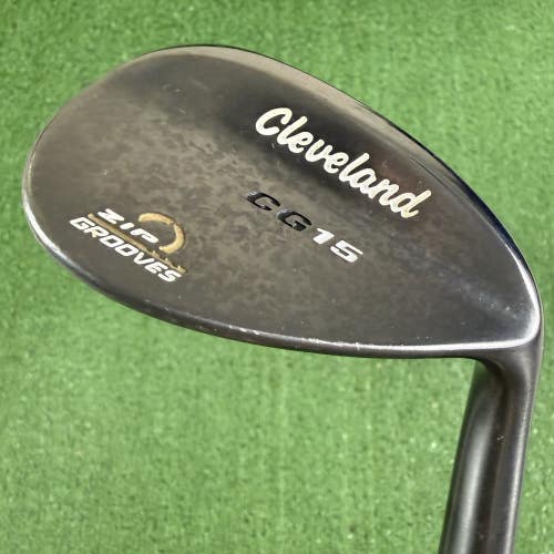 Cleveland CG15 Black Pearl 50 10 Gap Wedge Traction Steel Wedge Flex