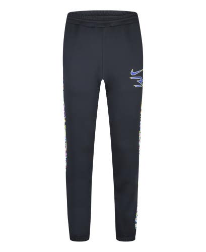 Nike 3BRAND Joggers Kids Medium Black Static Panel Dri-Fit Elastic Waist NLW186