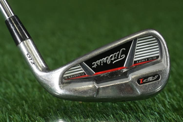 Titleist AP1 710 7 Iron Dual Cavity Titleist NS Pro Regular Flex Steel Shaft RH