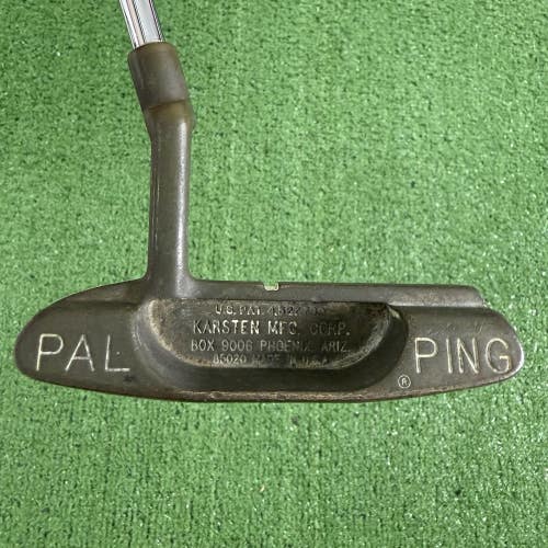 Ping Pal Karsten Vintage Blade Putter Manganese Bronze Right Handed 35