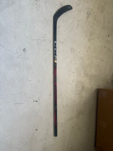 Intermediate CCM JetSpeed FT7 Pro Left Hand Hockey Stick P92 55 Flex (Used)