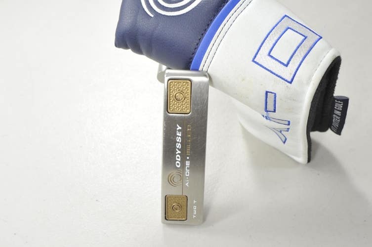 Odyssey Ai-ONE Milled Silver Two T CH 35" Putter Right Steel # 217388