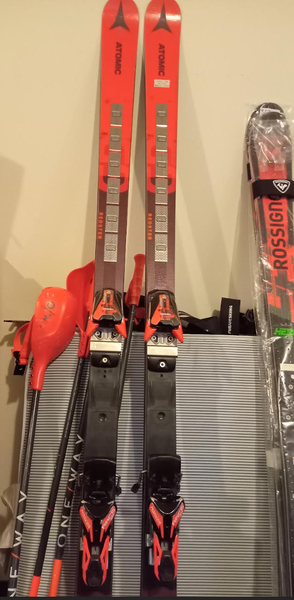 193 cm Atomic Redster G9 FIS GS Racing Men's Skis With Bindings (Used)