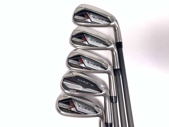 Cobra Air X Iron Set 6-PW+SW UltraLite 45g Senior Graphite Mens RH- No 7i