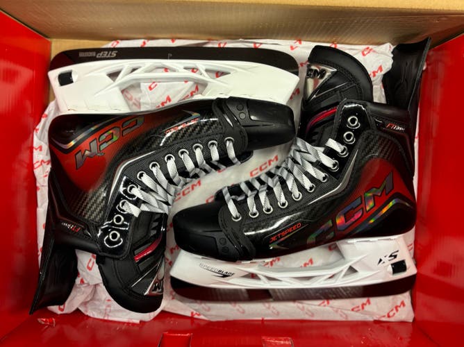 CCM JetSpeed FT8 Pro Hockey Skates Regular Width 10 (Like New)