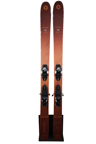 USED 2022 Blizzard Cochise 106 185cm Skis with Salomon Warden 13 Bindings