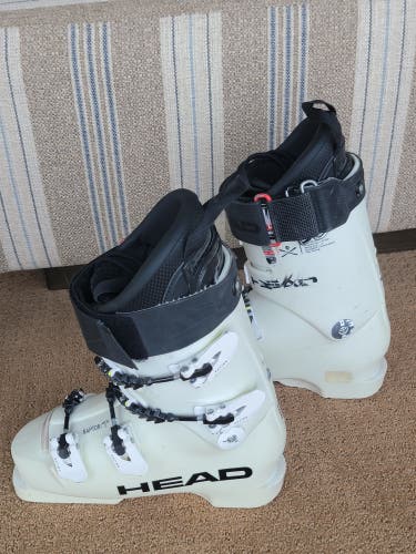 Mondo 23 & 23.5 Unisex HEAD Racing Raptor WCR Ski Boots Stiff Flex (Used)