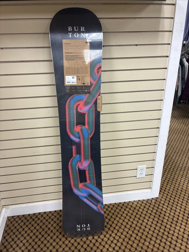 NEW!! 160cm WIDE Burton Cultivator Flat Top Snowboard