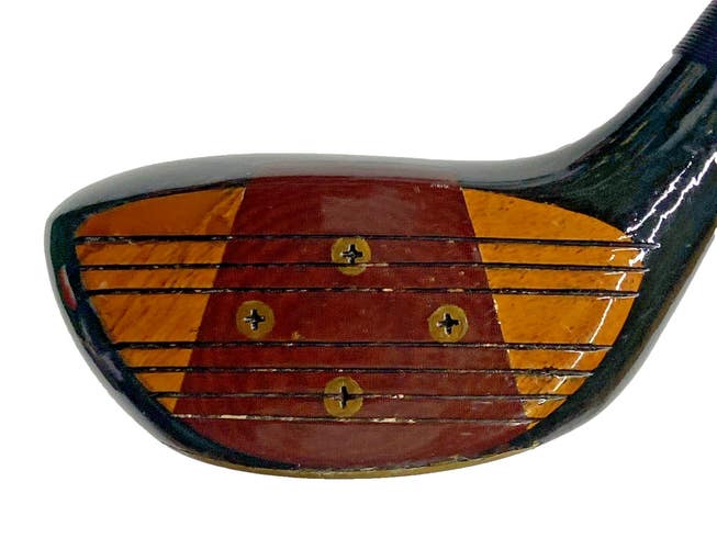 HB Citation Persimmon 1-Wood Driver 314L5B RH Regular Steel 43.5 Vintage Grip HC