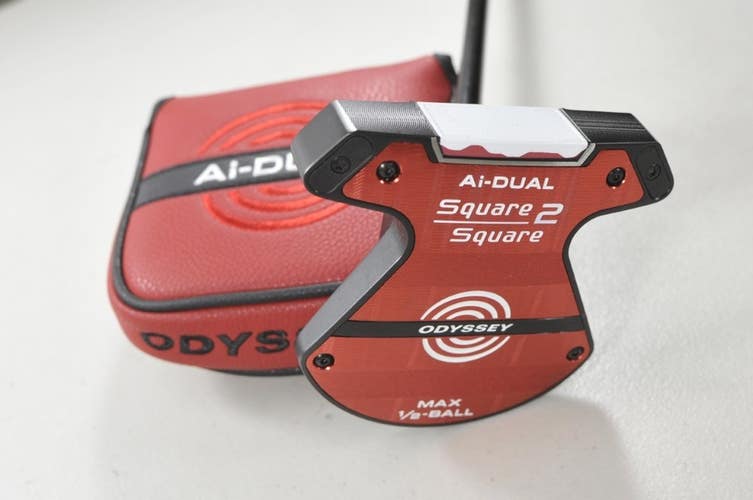Odyssey Ai-DUAL Square 2 Square MAX 1/2 Ball 33.5" Putter Right Steel # 216434