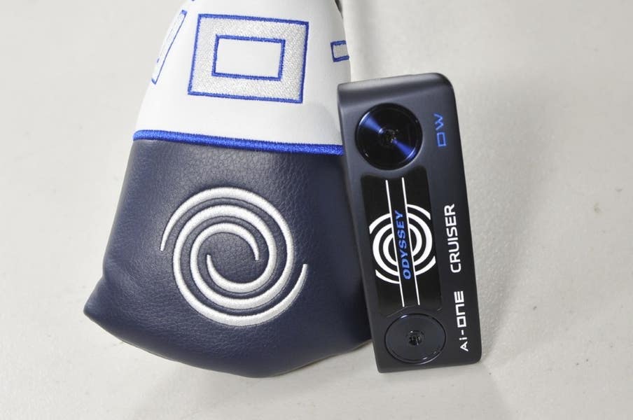 Odyssey Ai-ONE GIRAFFE-BEAM JAILBIRD CRUISER Putter – STROKE LAB 140 Acciaio, 38 Pollici, 2025
