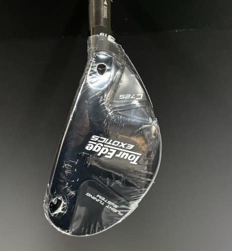 Tour Edge Exotics C725 19* 3 Hybrid Stiff Project X Denali 80g RH NEW
