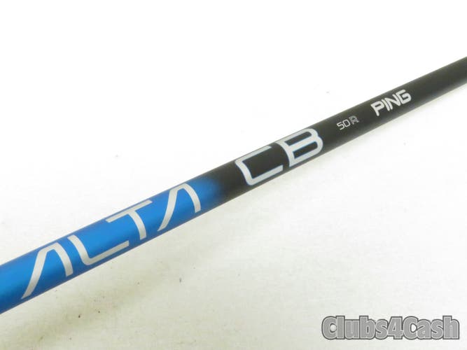Alta CB Blue 50 Regular Flex Driver Shaft +PING G425 G430 G440 Adapter