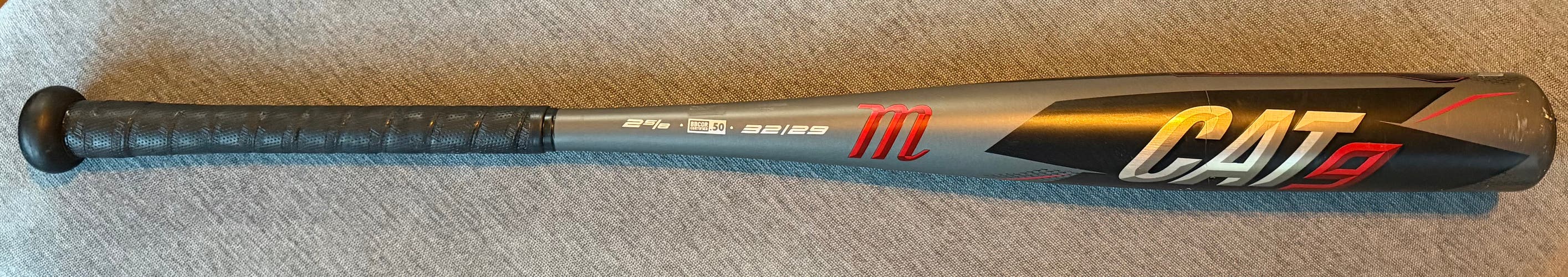 2020 Marucci CAT9 Alloy BBCOR Certified Bat (-3) 29 oz 32" (Used)