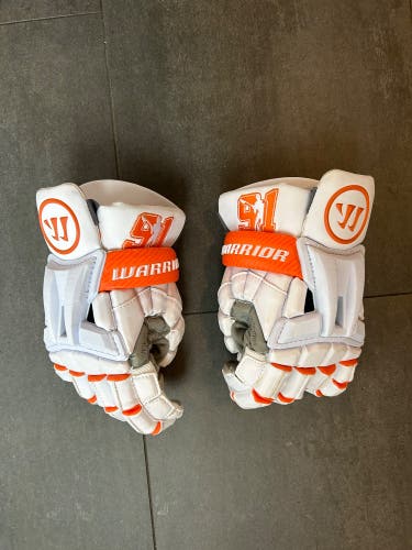 Warrior Burn XP Lacrosse Gloves (Used)