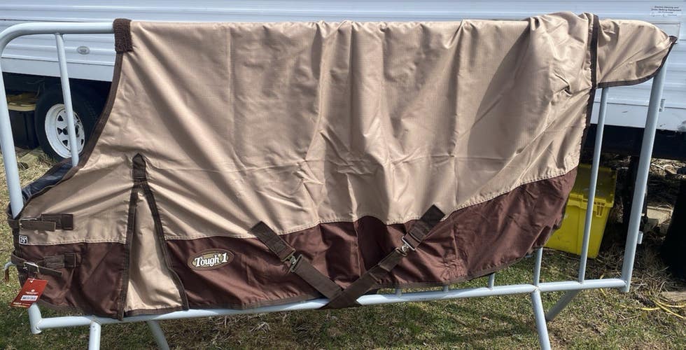 600d  75" Brown/Tan Tough 1 Waterproof turnout sheet