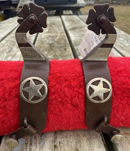Partrade/Metalab Ranger Star ABR Western spurs